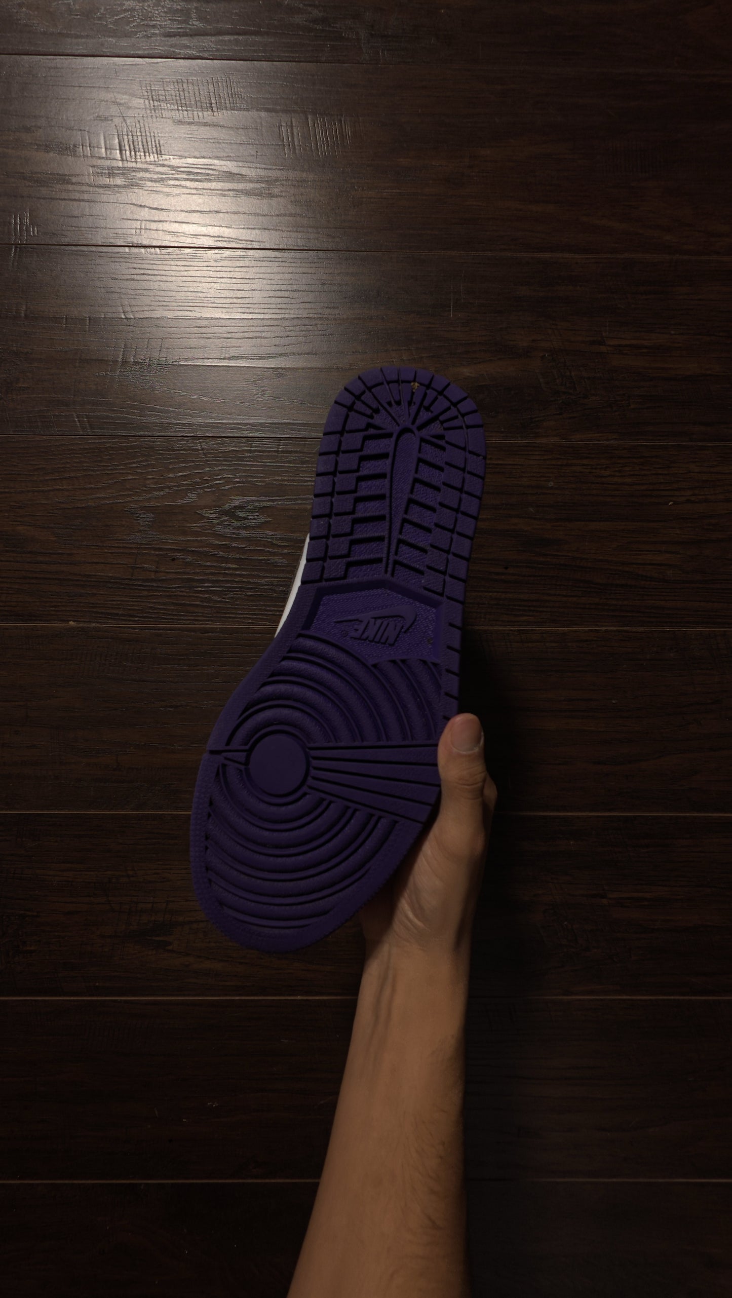 Jordan 1 Retro High Court Purple White [USED] - 10 M