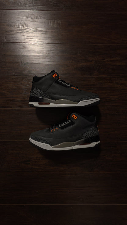 Jordan 3 Retro Fear Pack (2023) [USED] - 10 M
