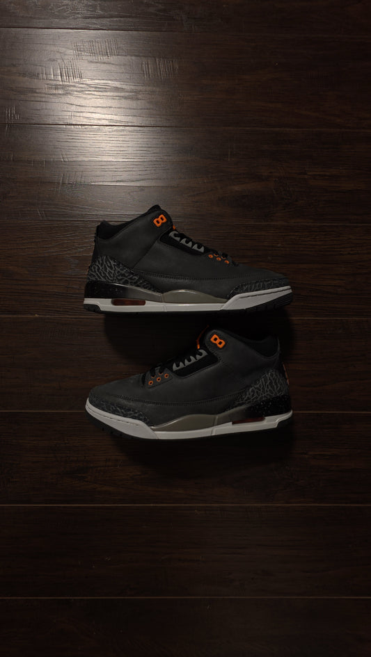 Jordan 3 Retro Fear Pack (2023) [USED] - 10 M