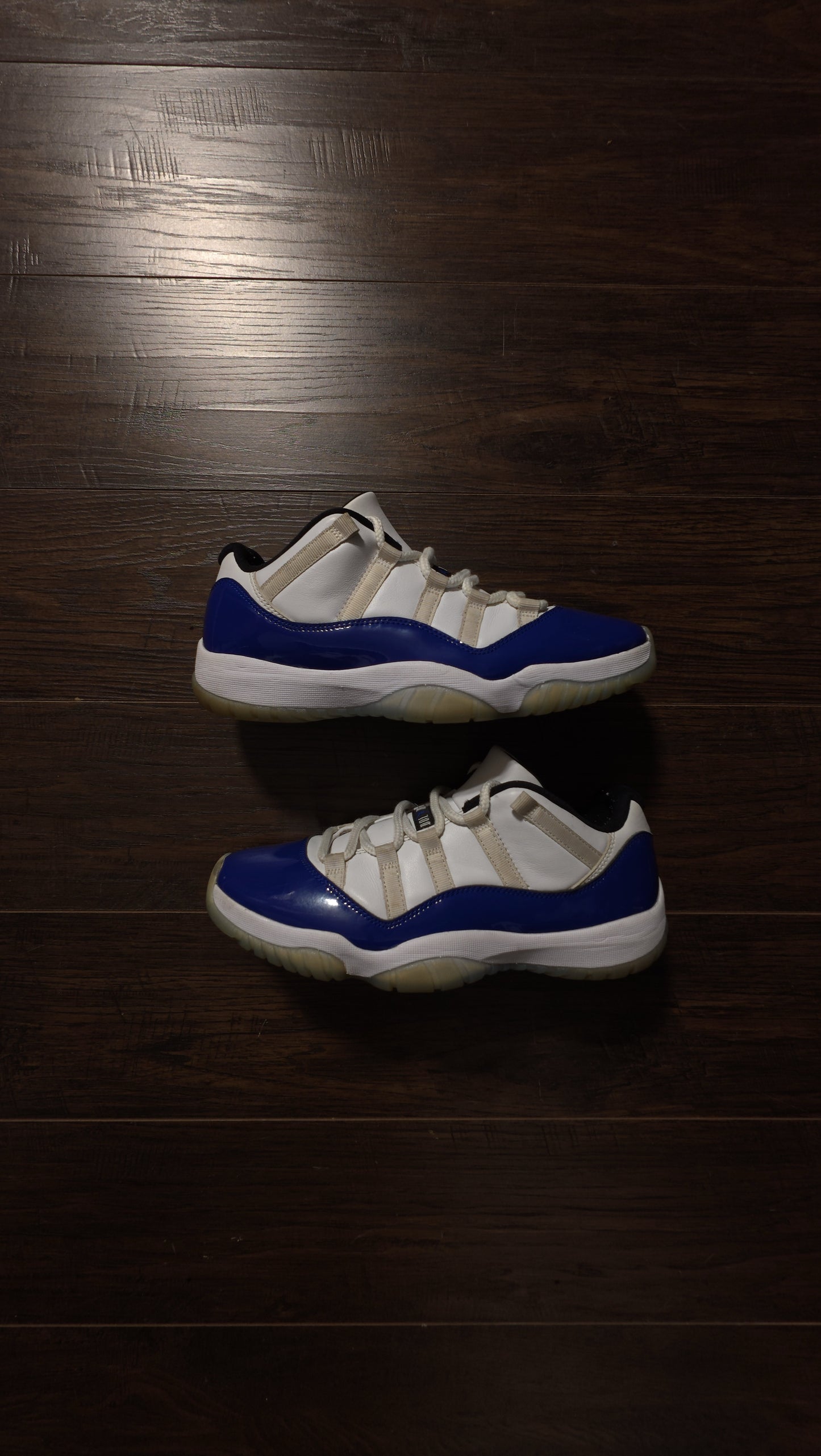 Jordan 11 Retro Low White Concord (Women's) [USED] - 10 M