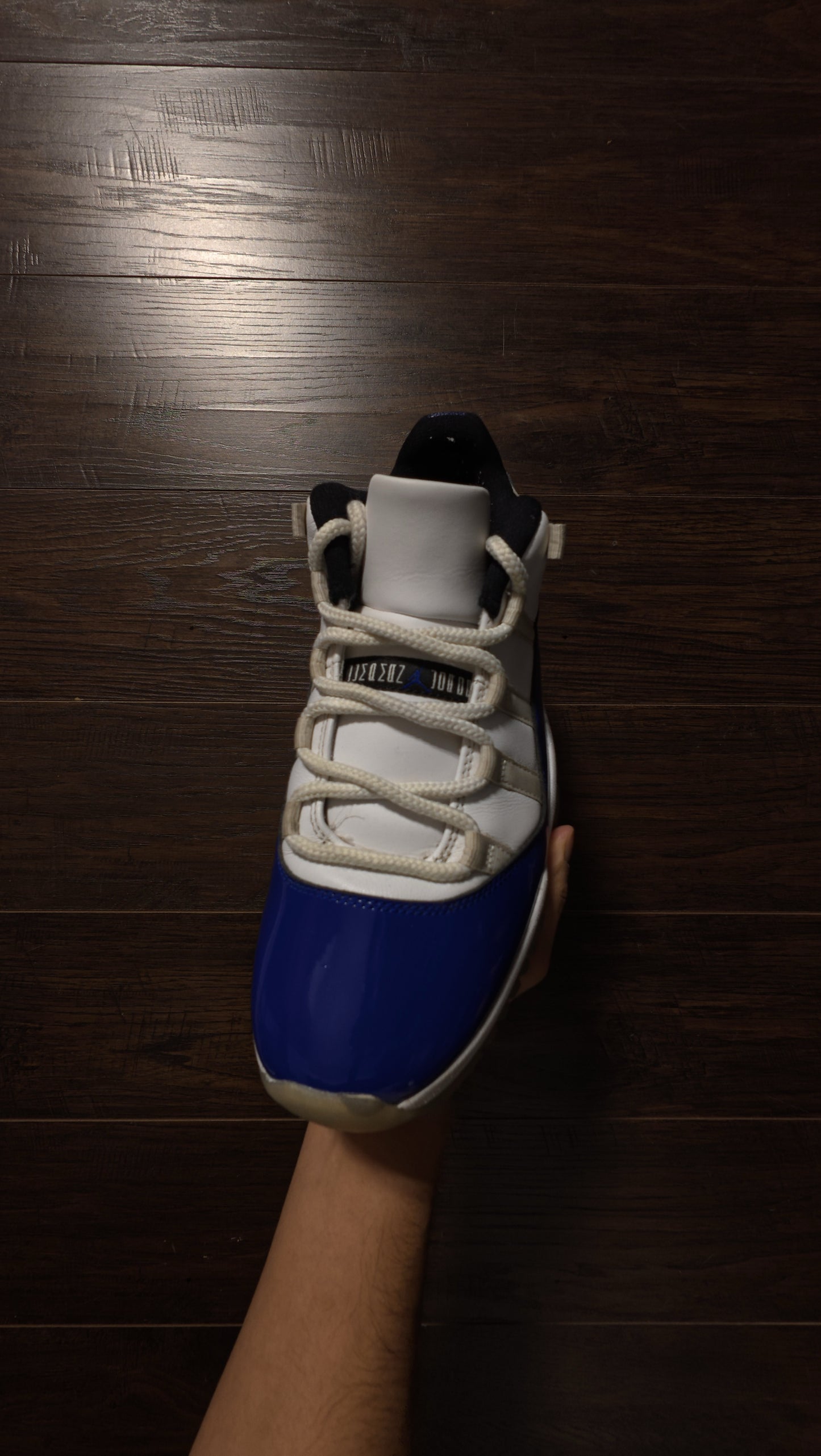 Jordan 11 Retro Low White Concord (Women's) [USED] - 10 M