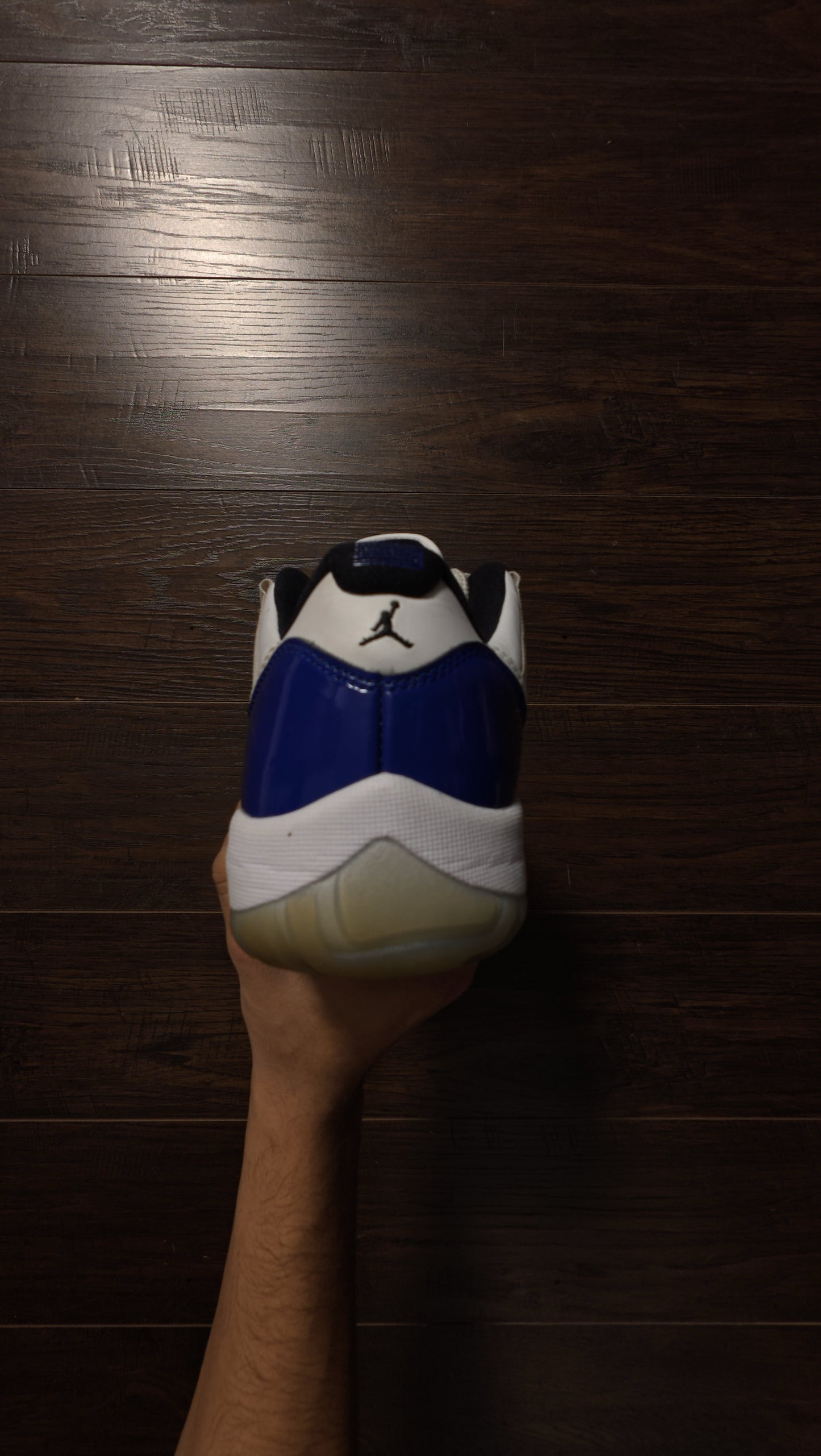 Jordan 11 Retro Low White Concord (Women's) [USED] - 10 M