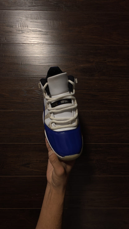 Jordan 11 Retro Low White Concord (Women's) [USED] - 10 M