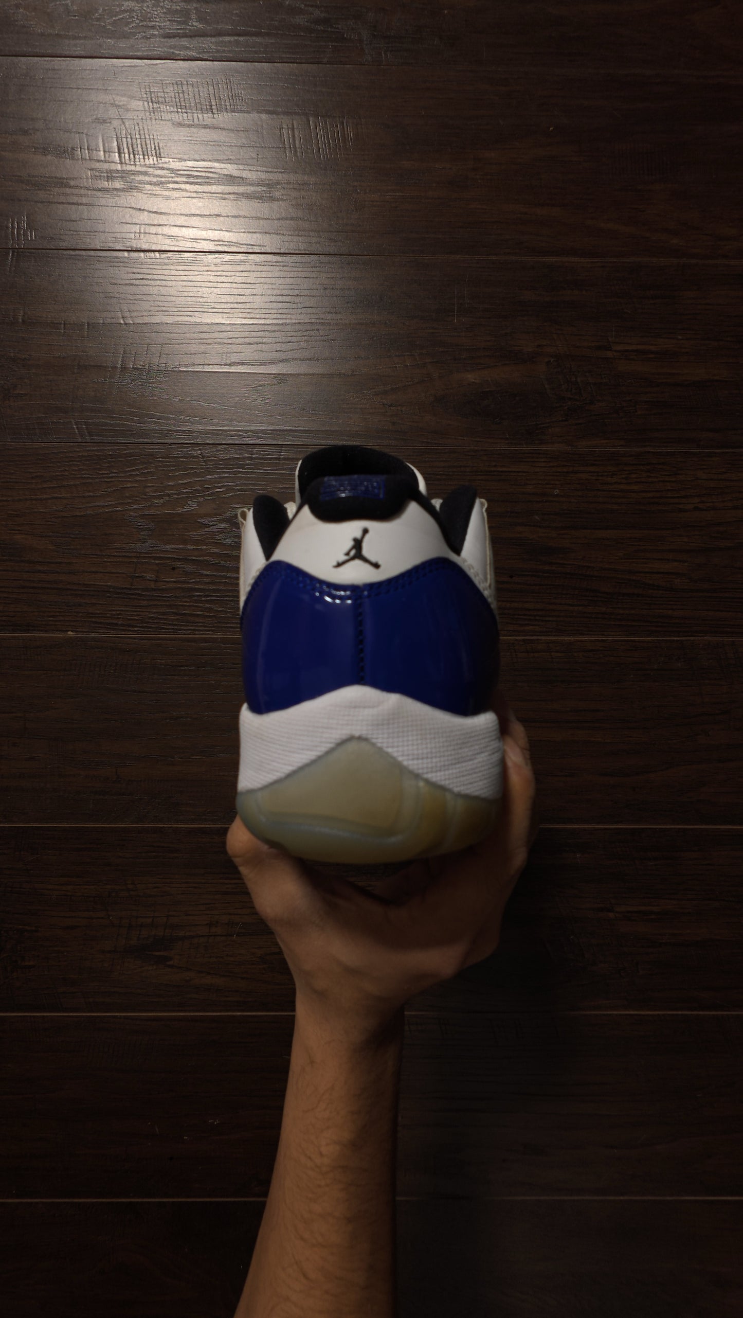 Jordan 11 Retro Low White Concord (Women's) [USED] - 10 M