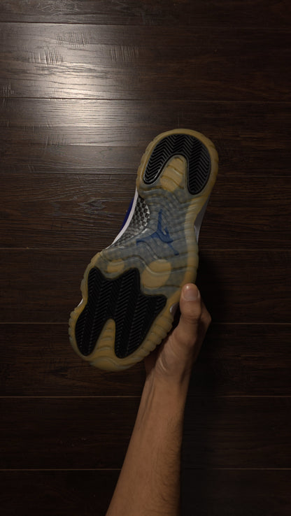 Jordan 11 Retro Low White Concord (Women's) [USED] - 10 M