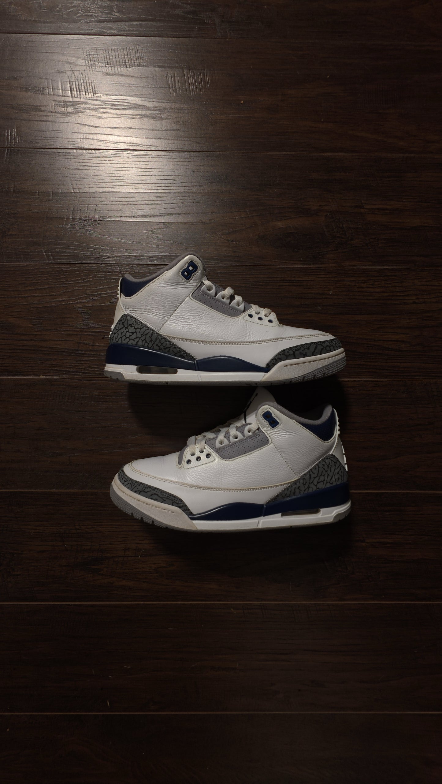 Jordan 3 Retro Midnight Navy [USED] - 9 M