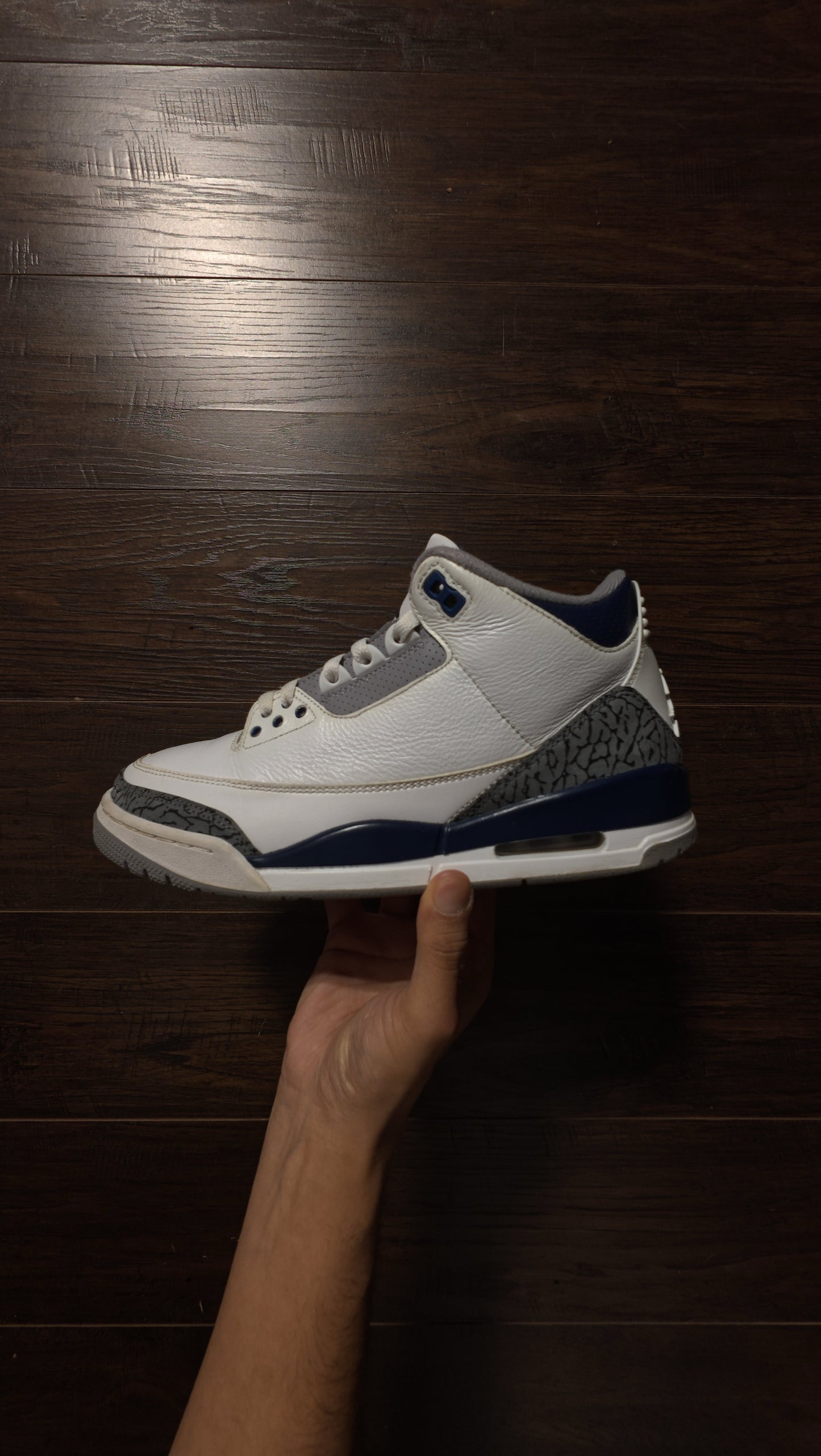 Jordan 3 Retro Midnight Navy [USED] - 9 M