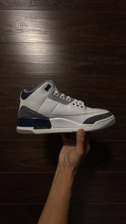Jordan 3 Retro Midnight Navy [USED] - 9 M