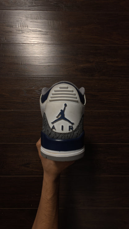 Jordan 3 Retro Midnight Navy [USED] - 9 M