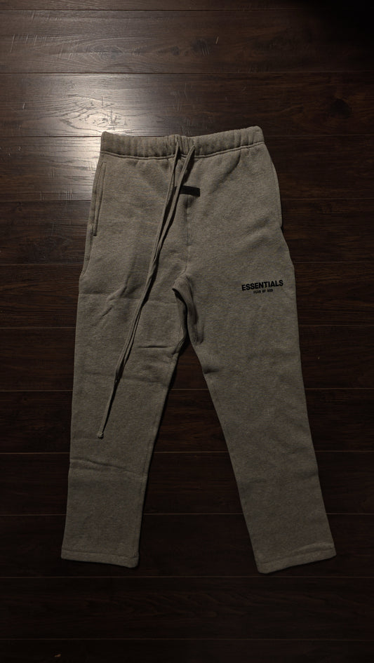 Fear of God Essentials Relaxed Sweatpants 'Dark Oatmeal' [NEW]