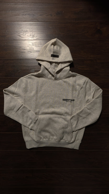Fear of God Essentials Hoodie 'Light Oatmeal' [NEW]
