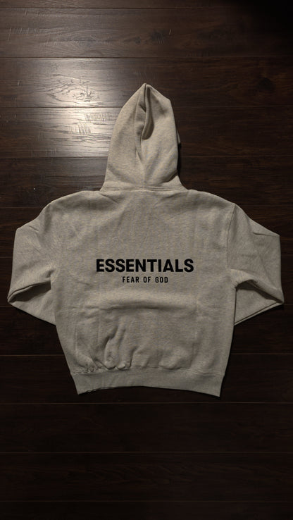 Fear of God Essentials Hoodie 'Light Oatmeal' [NEW]