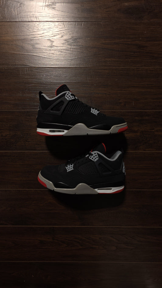 Jordan 4 Retro Bred (2019) [USED] – 11M