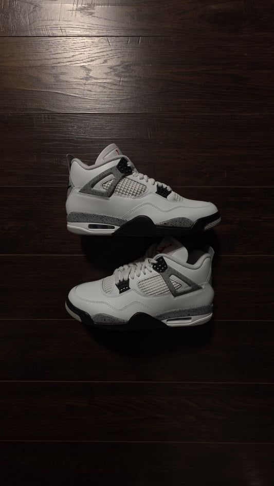 Jordan 4 Retro White Cement (2025) [USED] – 11M