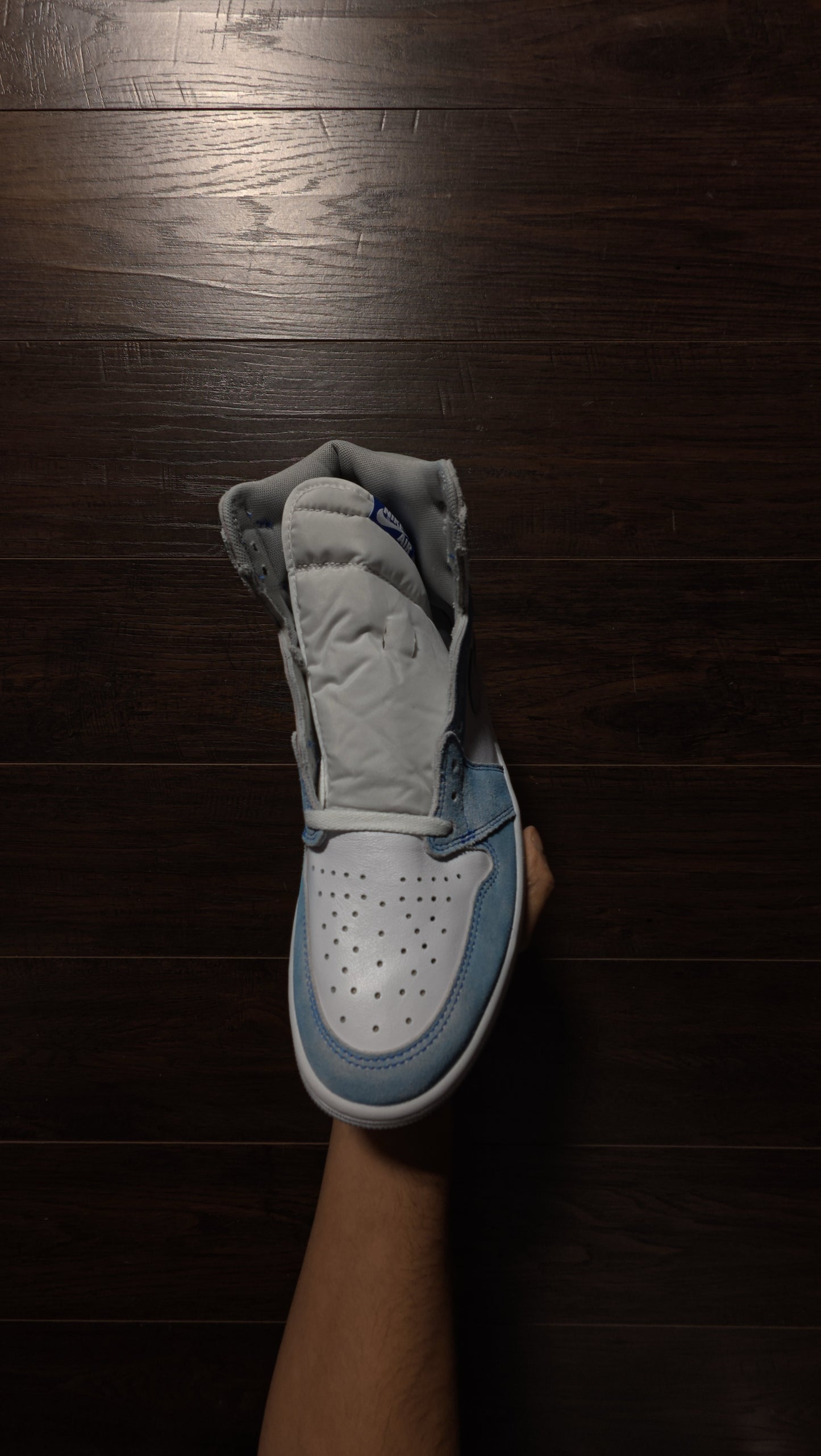 Jordan 1 Retro High Hyper Royal Smoke Grey [USED] – 11M