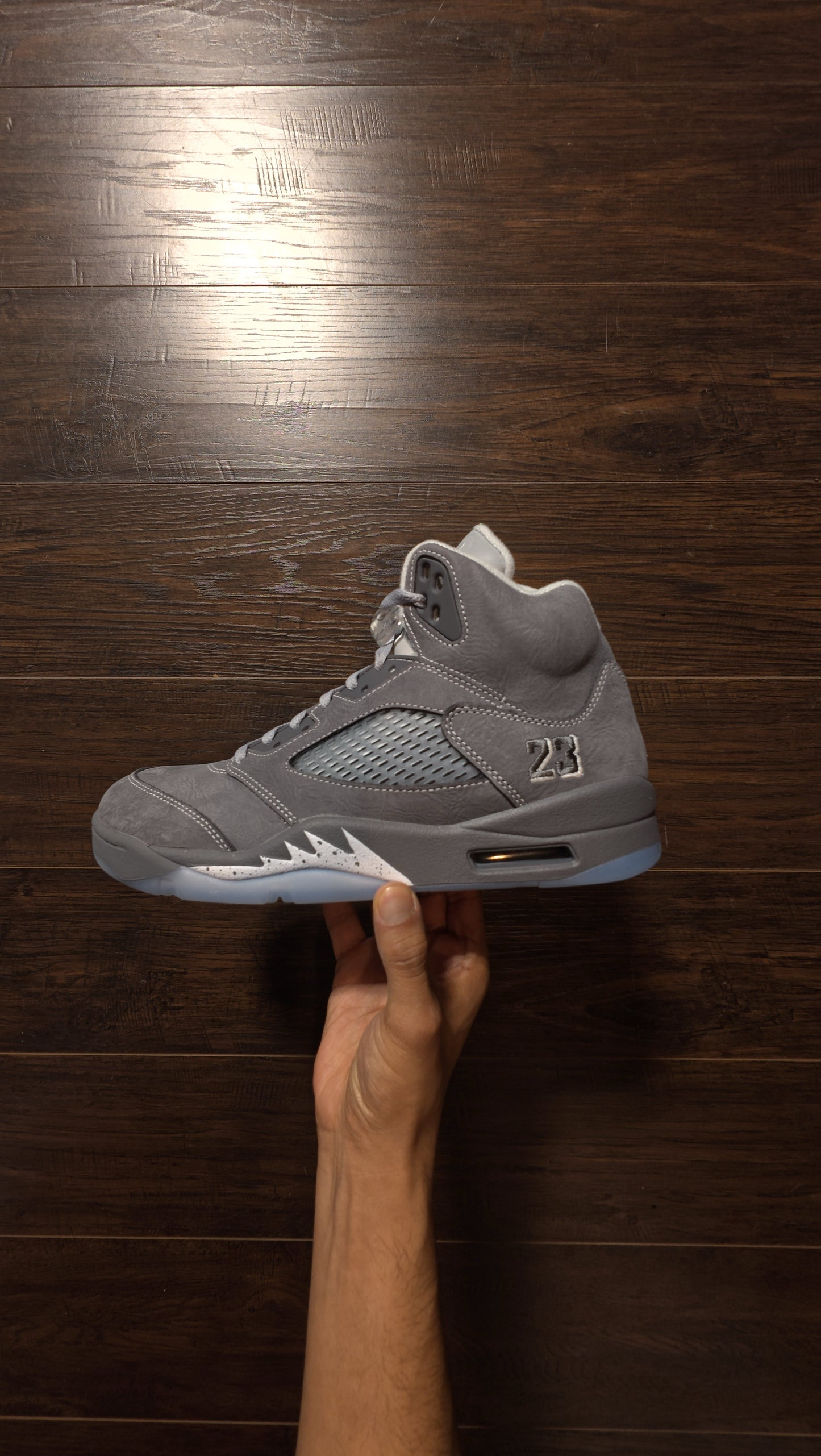 Jordan 5 Retro Wolf Grey (2026) (GS) [NEW]