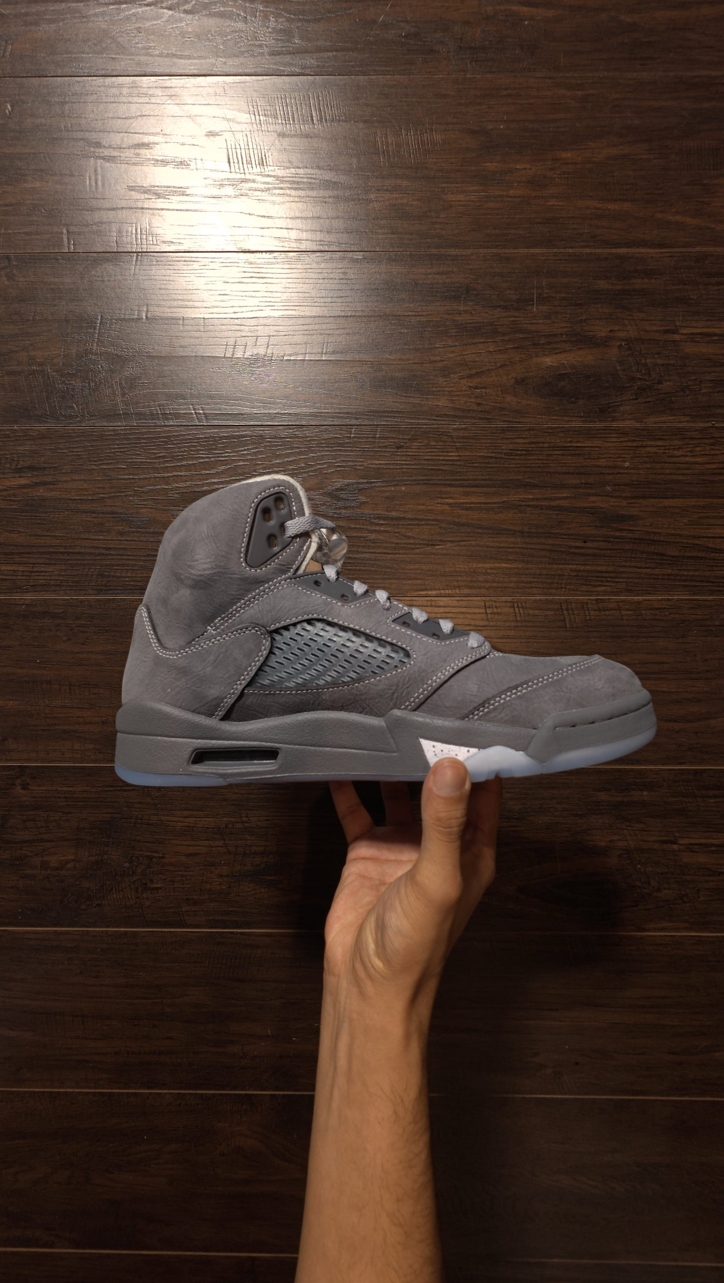 Jordan 5 Retro Wolf Grey (2026) (GS) [NEW]