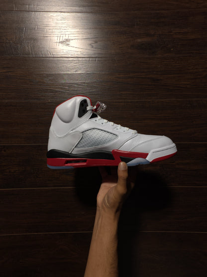 Jordan 5 Retro Fire Red Black Tongue (2025) [NEW] – 12M