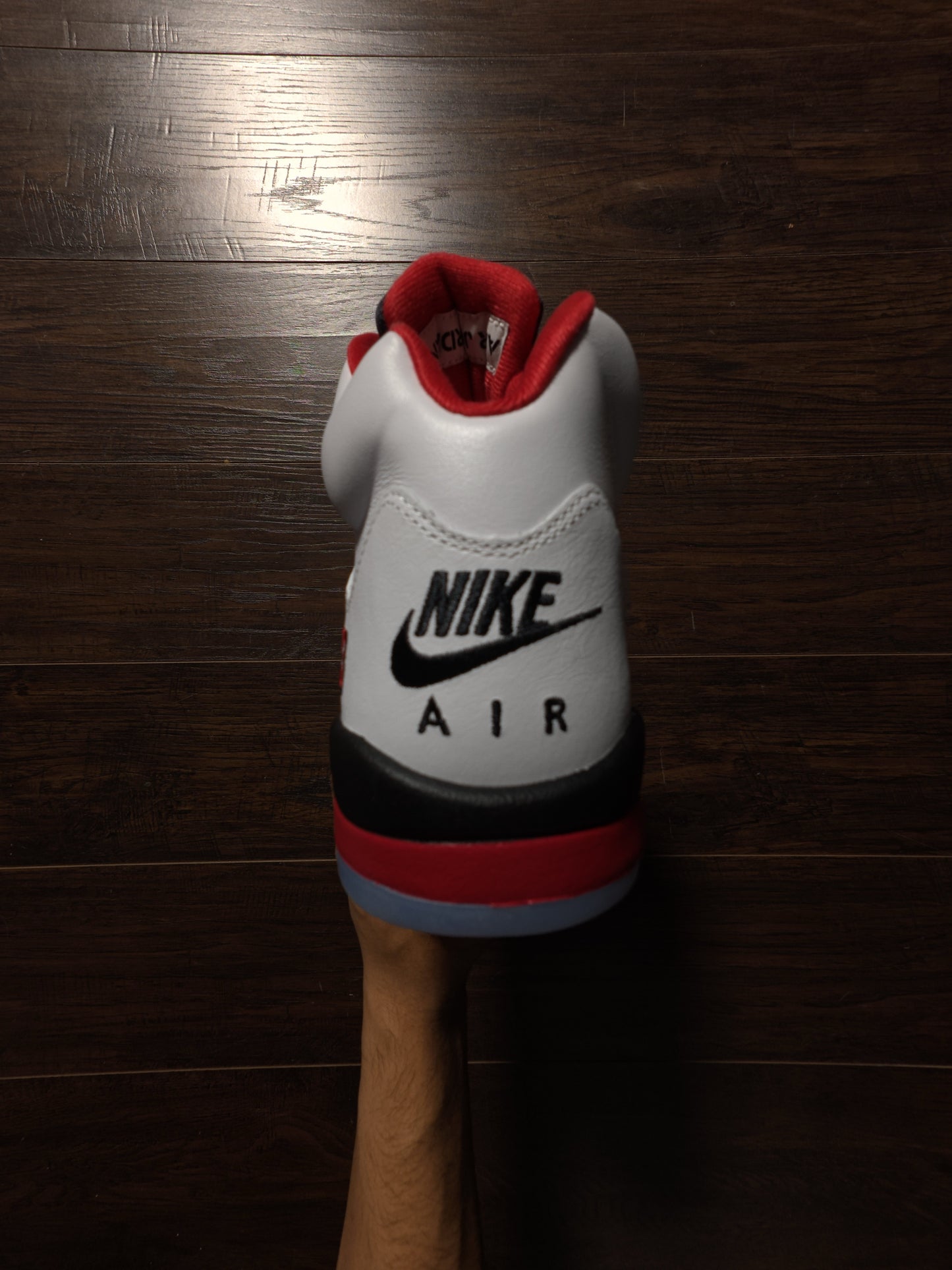 Jordan 5 Retro Fire Red Black Tongue (2025) [NEW] – 12M