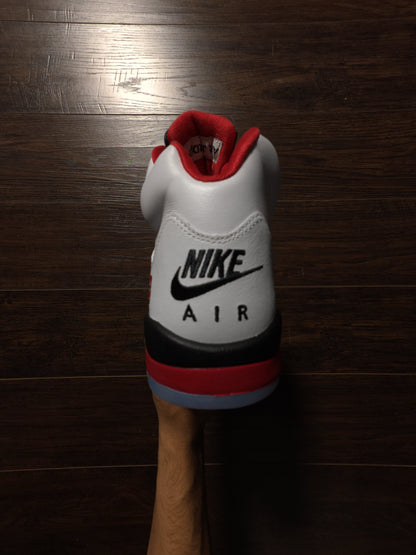 Jordan 5 Retro Fire Red Black Tongue (2025) [NEW] – 12M