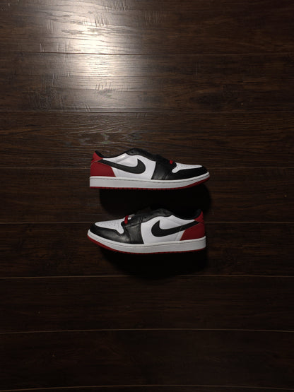 Jordan 1 Retro Low OG Black Toe (2023) [NEW] – 11M