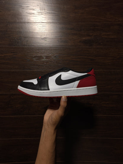 Jordan 1 Retro Low OG Black Toe (2023) [NEW] – 11M