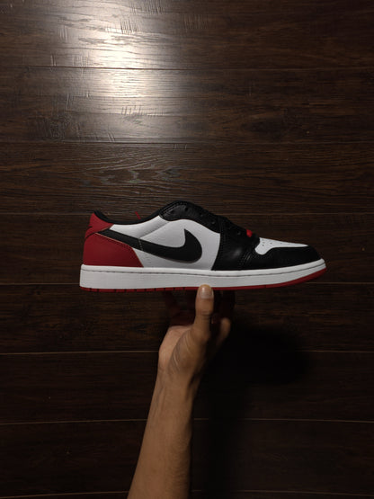 Jordan 1 Retro Low OG Black Toe (2023) [NEW] – 11M