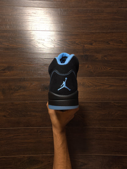 Jordan 5 Retro Black University Blue (2026) [NEW] - 10.5M