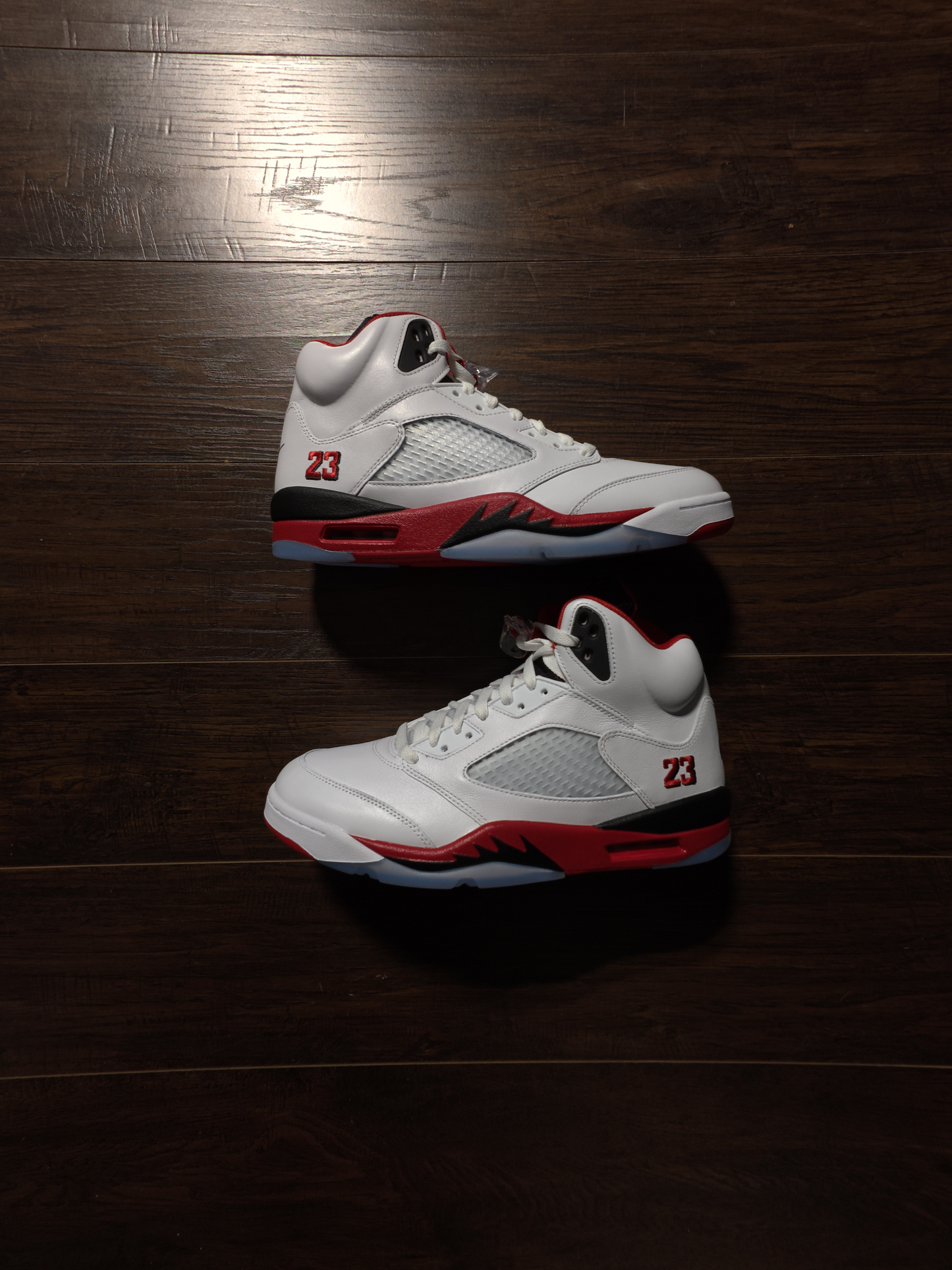 Jordan 5 Retro Fire Red Black Tongue (2025) [NEW] – 12M