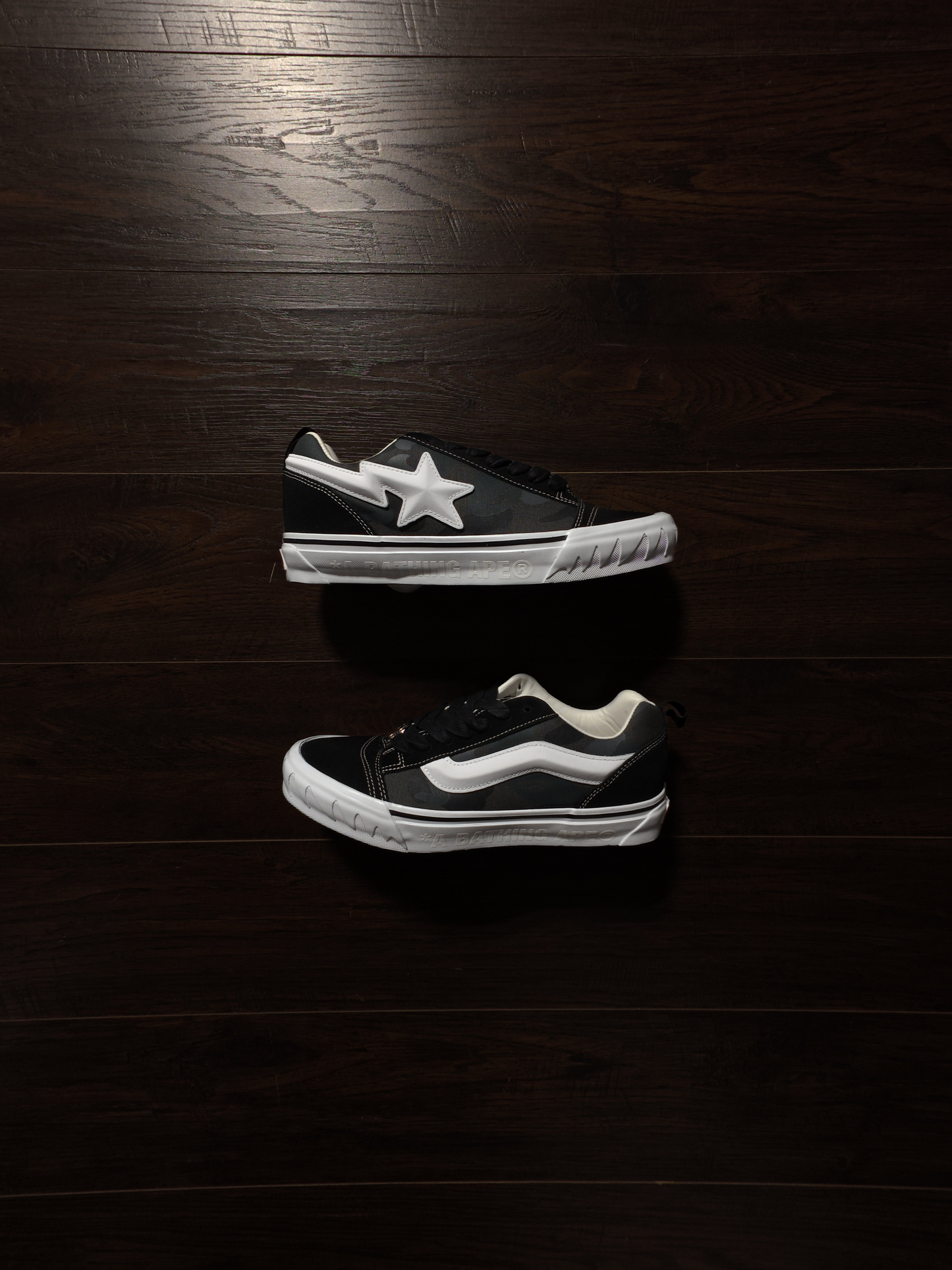 Vans Knu Skool BAPE Camo Black [NEW] - 10M