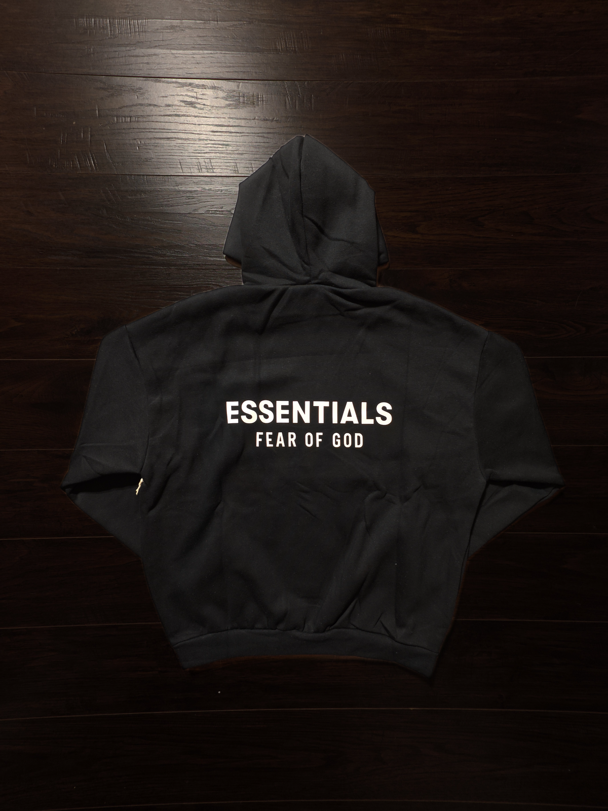 Fear of God Essentials Fleece Hoodie II 'Black' [NEW]