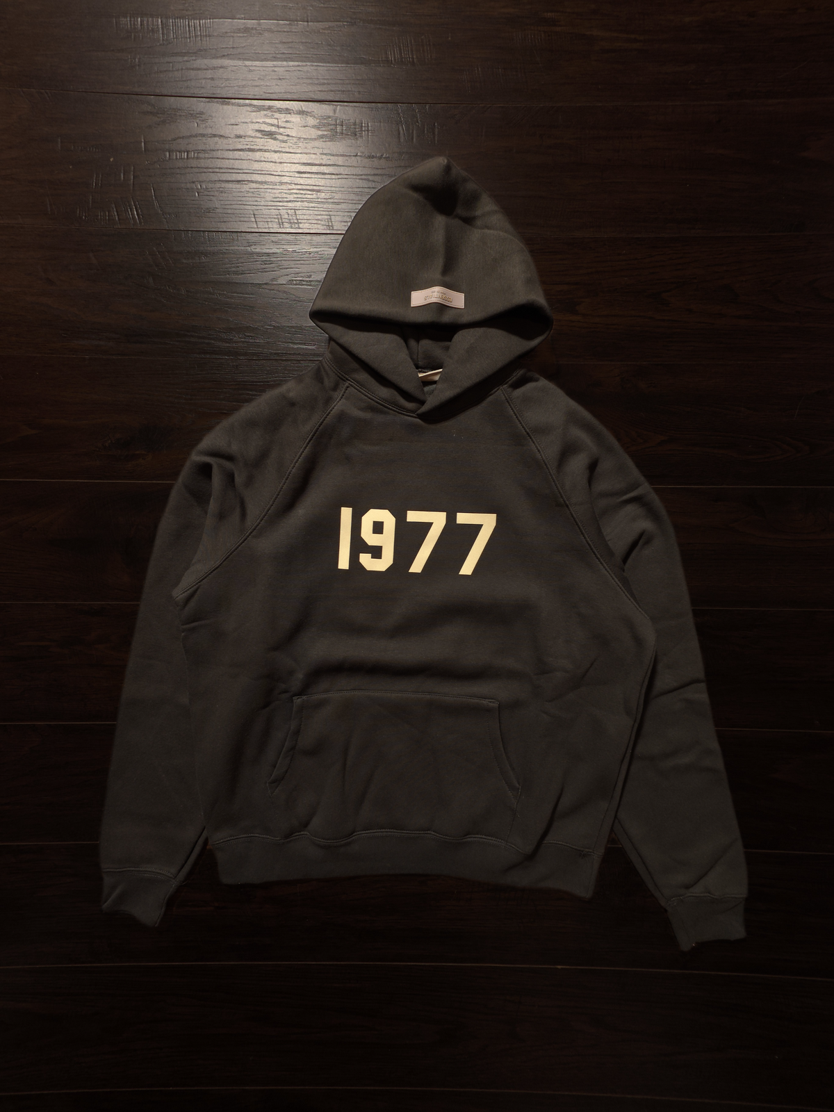 Fear of God Essentials Essentials 1977 Hoodie 'Iron' [NEW]