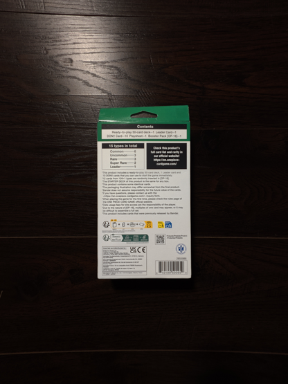 One Piece Card Game Starter Deck: Green Roronoa Zoro (ST-32)