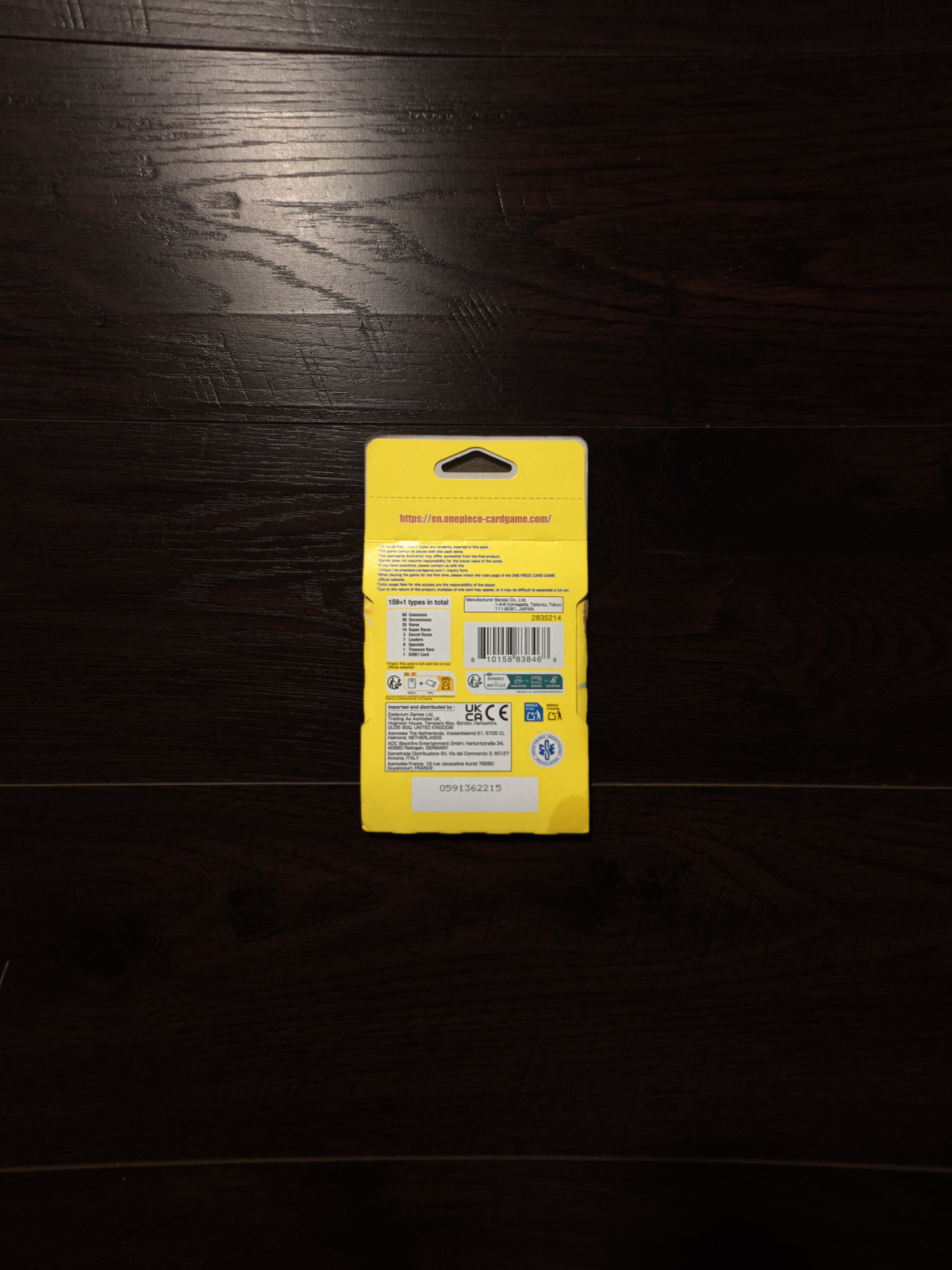 One Piece Card Game Adventure on Kami's Island Sleeved Booster Pack (OP-15)