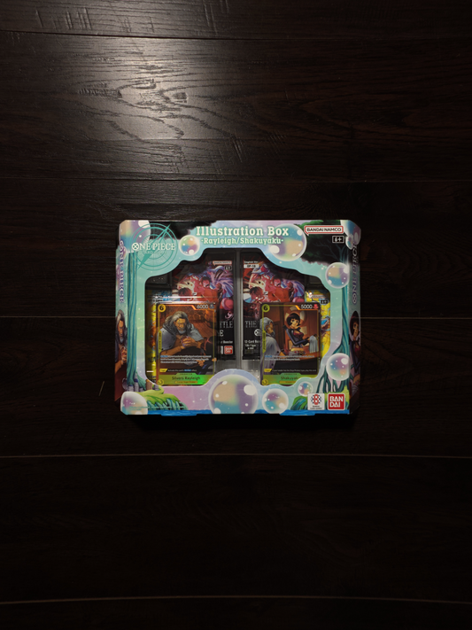 One Piece Card Game Illustration Box Vol. 7 (Rayleigh & Shakuyaku)
