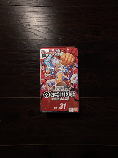 One Piece Card Game Starter Deck: Red Monkey.D.Luffy (ST-31)