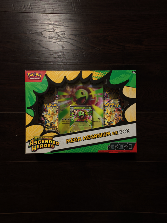 Pokémon TCG: Mega Evolution—Ascended Heroes Mega Meganium ex Box