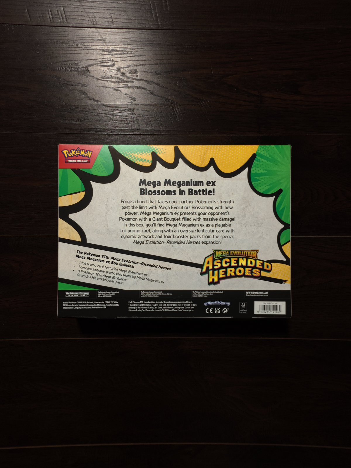 Pokémon TCG: Mega Evolution—Ascended Heroes Mega Meganium ex Box
