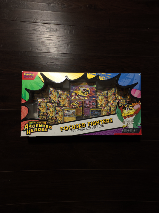 Pokémon TCG: Mega Evolution—Ascended Heroes Focused Fighters Premium Collection