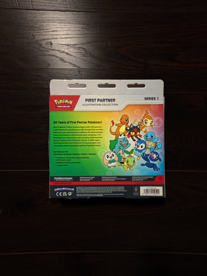 Pokémon TCG: First Partner Illustration Collection (Series 1)