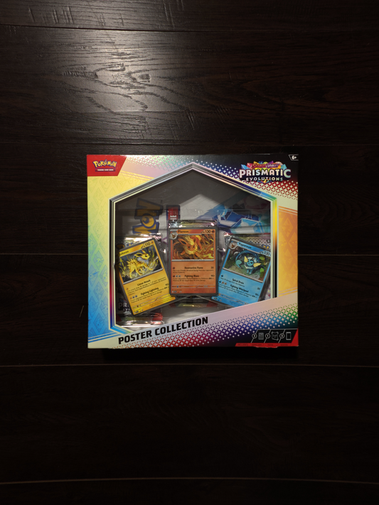 Pokémon TCG: Scarlet & Violet—Prismatic Evolutions Poster Collection