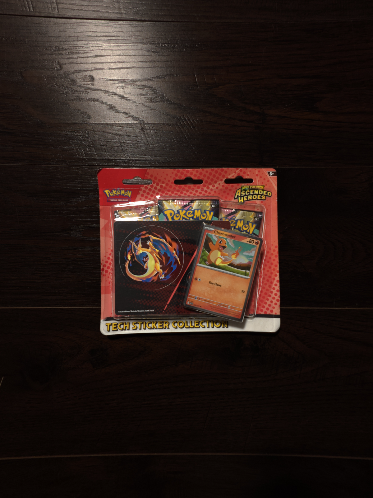 Pokémon TCG: Mega Evolution—Ascended Heroes Tech Sticker Collection (Charmander)