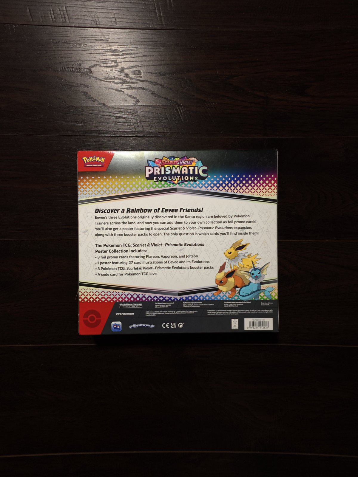 Pokémon TCG: Scarlet & Violet—Prismatic Evolutions Poster Collection