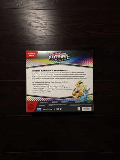 Pokémon TCG: Scarlet & Violet—Prismatic Evolutions Poster Collection