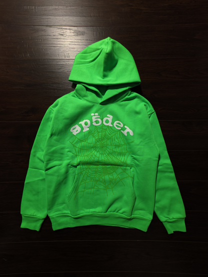 Sp5der Web Hoodie 'Slime Green' [NEW]