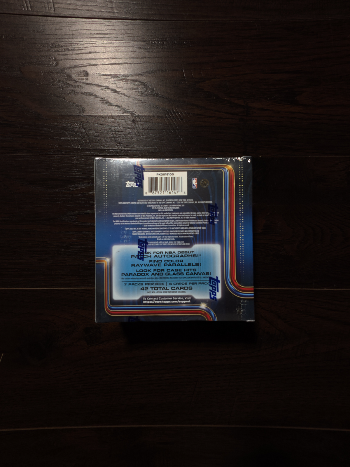 2025-26 Topps Chrome Updates Basketball Mega Box