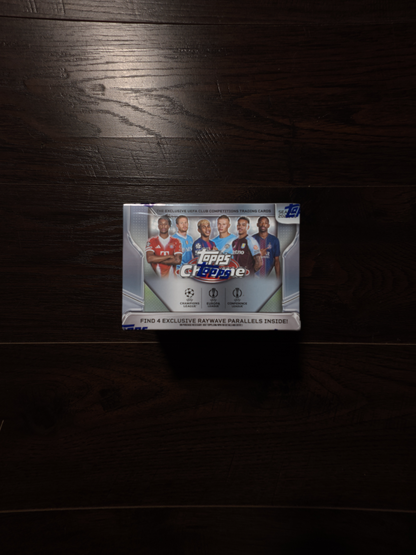 2025-26 Topps Chrome UEFA Club Competitions Value Box