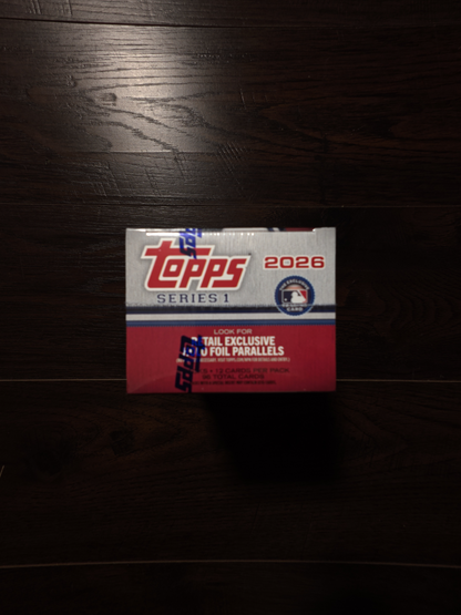 2026 Topps Baseball Series 1 Fanatics Exclusive Value Box
