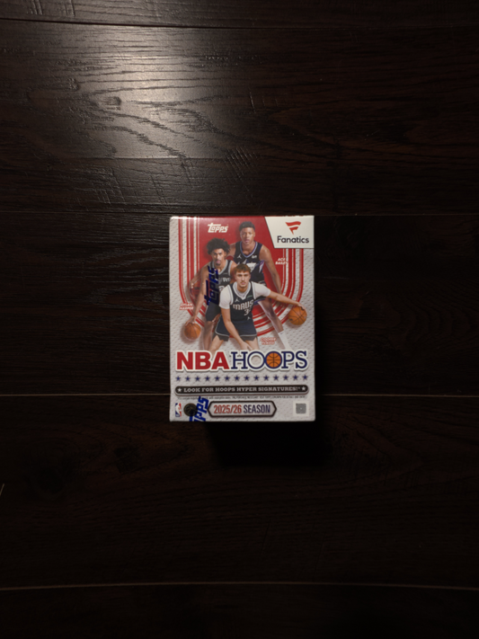 2025-26 Topps Hoops Basketball Fanatics Exclusive Value Box