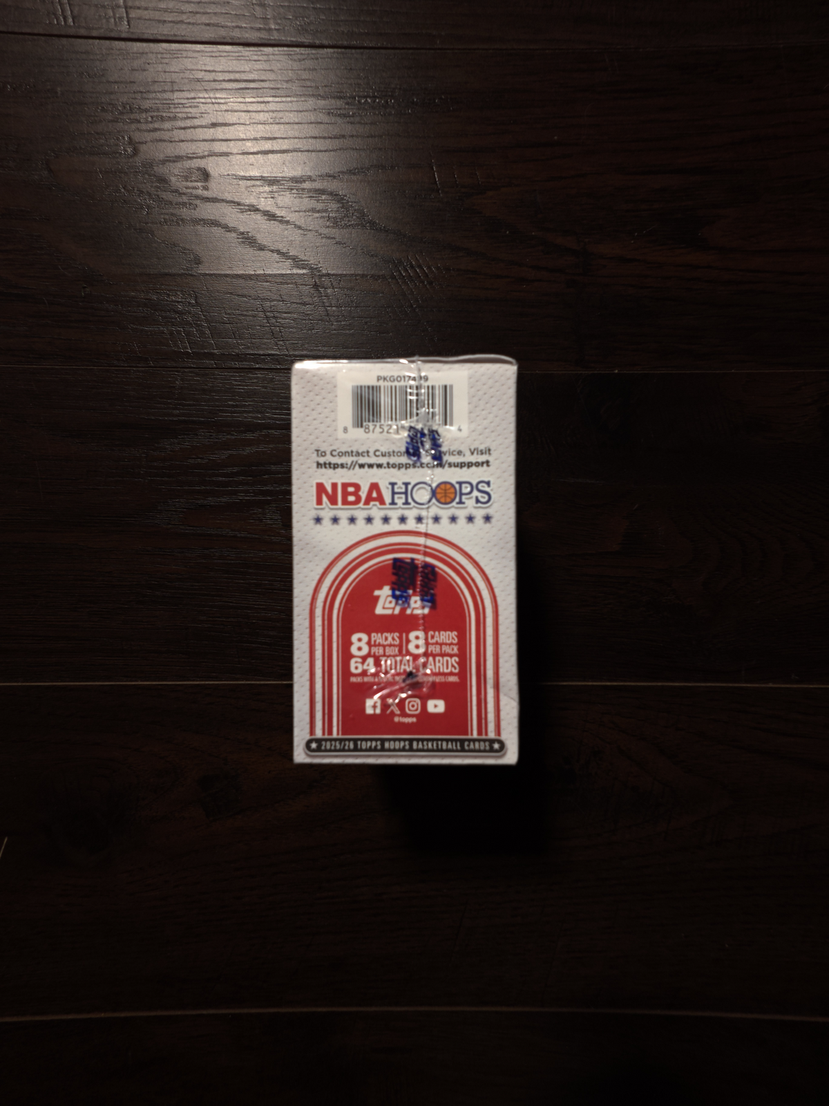 2025-26 Topps Hoops Basketball Fanatics Exclusive Value Box